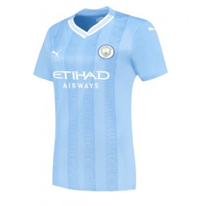 Maillot de foot Manchester City Domicile Femmes 2023-24 Manches Courte